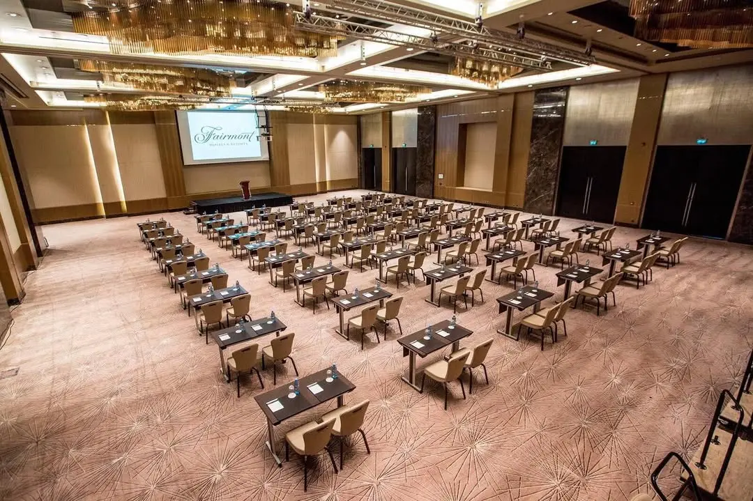 Fairmont Baku Hotel Conference Hall Fairmont Baku Hotel's large conference hall.