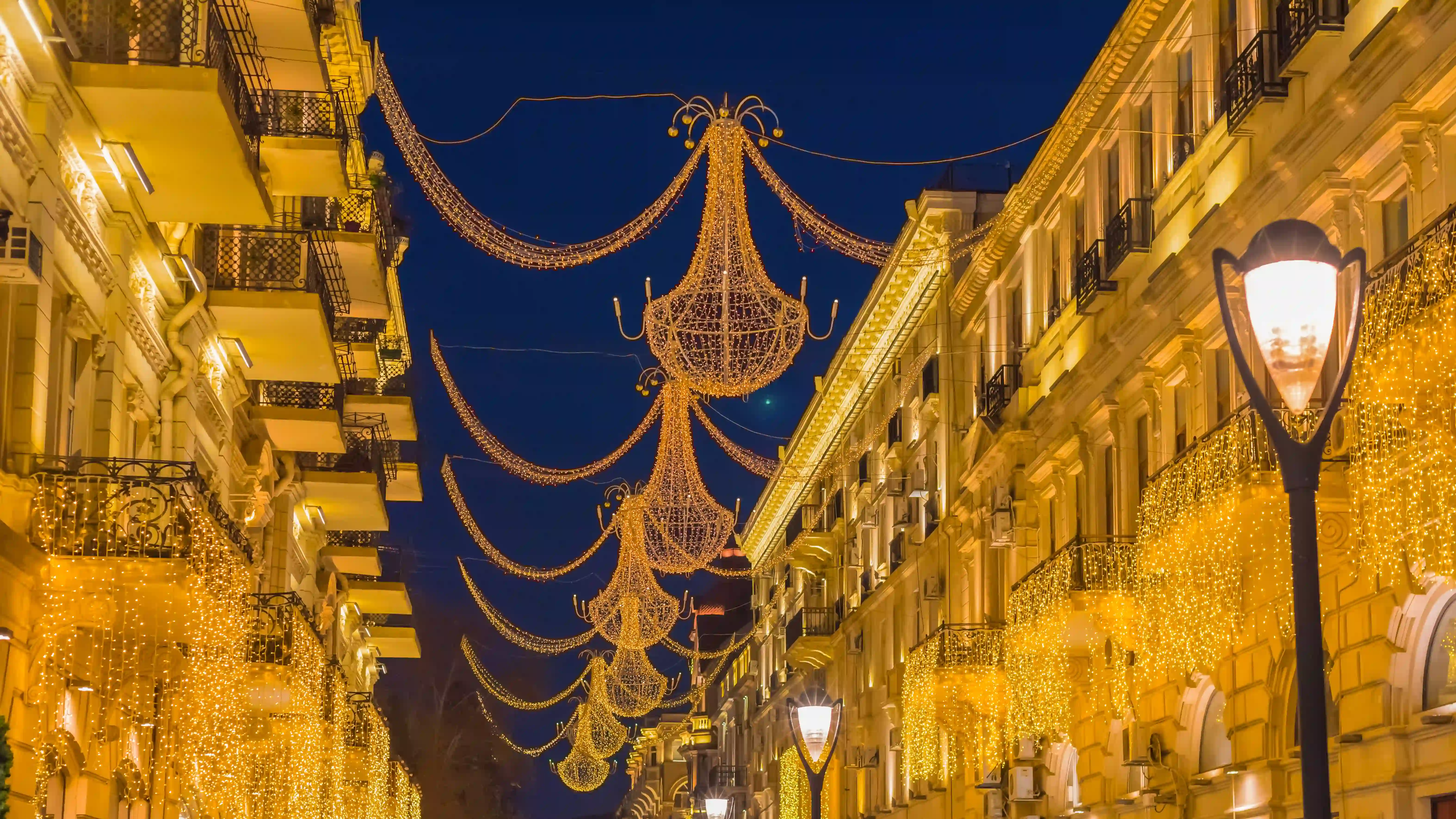 The brightest nightlife in Baku always happens on Nizami Street.